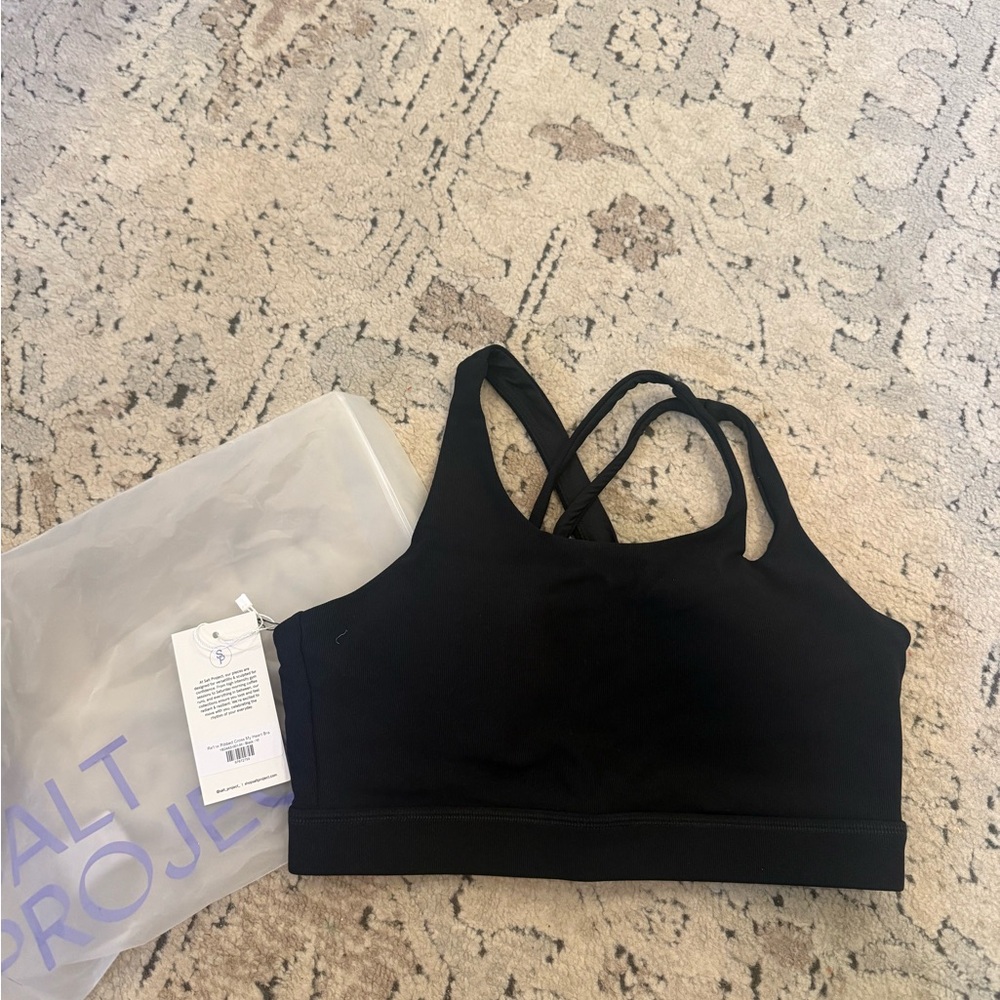Salt Project Black Sports Bra